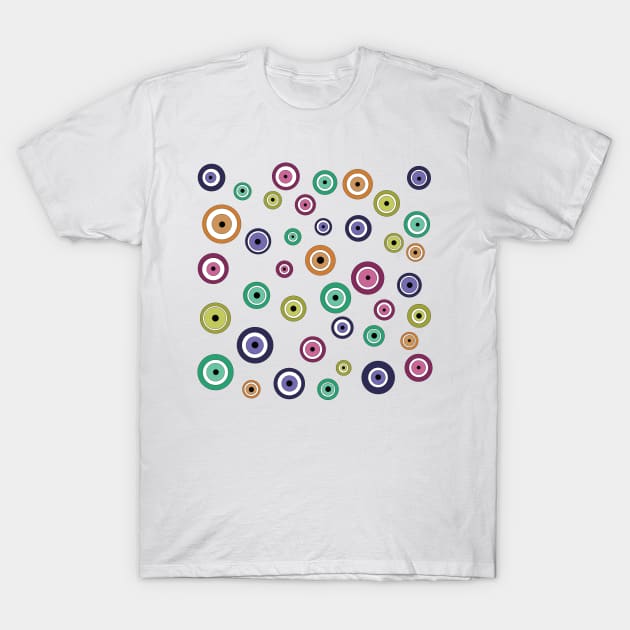 Evil Eyes T-Shirt by artdamnit